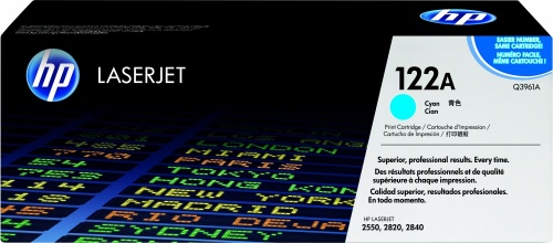 Tóner HP 122A Cian, 4.000 Páginas  