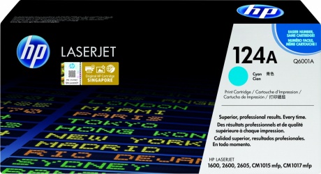 Tóner HP 124A Cian, 2.000 Páginas  