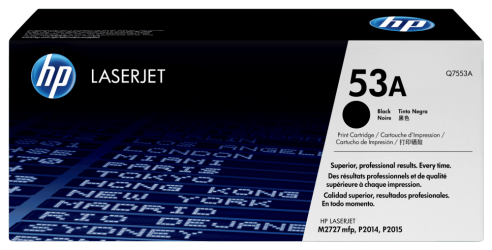 Tóner HP 53A Negro, 3.000 Páginas  
