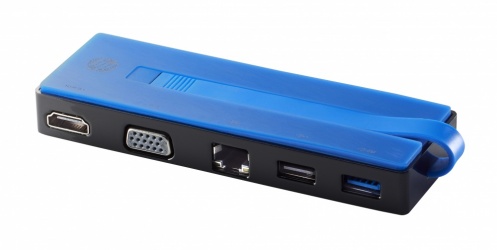 HP Base de Viaje USB-C, 1x USB 2.0, 1x USB 3.0, Negro 