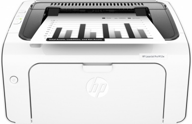 HP LaserJet Pro M12w, Blanco y Negro, Láser, Print 