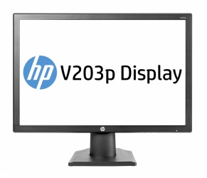 Monitor HP V203p LED 19.5'', HD+, Negro 