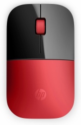 Mouse HP Óptico Z3700, Inalámbrico, USB, 1200DPI, Negro/Rojo 