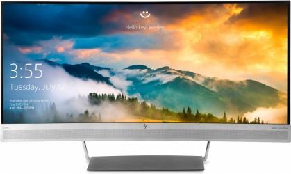 Monitor Curvo HP EliteDisplay S340c LED 34'', Ultra Wide Quad HD, HDMI, Plata 