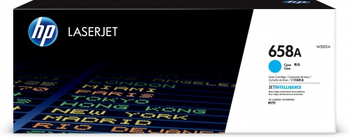 Tóner HP 658A Cian, 6.000 Páginas  