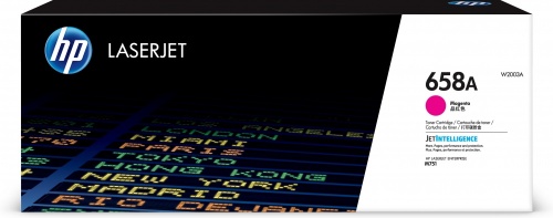 Tóner HP 658A Magenta, 6.000 Páginas  