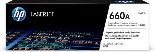 Tambor HP 660A Negro/Cian/Magenta/Amarillo Original, 65.000 Páginas 