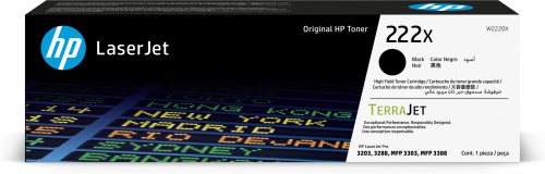 Tóner HP 222X Alto Rendimiento Negro, 3.200 Páginas  