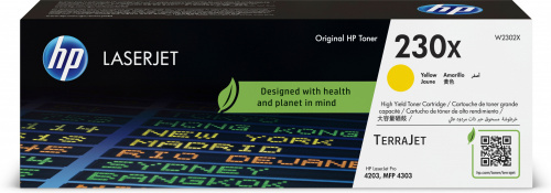 Tóner HP W2302X Amarillo, 5.500 Páginas  