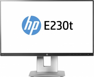 Monitor HP EliteDisplay E230t LED Touch 23'', Full HD, HDMI, Negro/Plata 