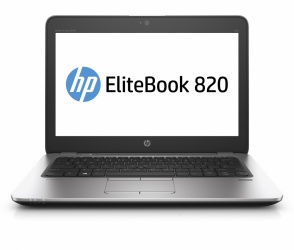 Laptop HP EliteBook 820 G3 12.5'', Intel Core i7-6600U 2.60GHz, 8GB, 256GB SSD, Windows 7/10 Pro 64-bit, Plata 