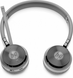 HP Audífonos con Micrófono UC Duo, Bluetooth, Inalámbrico, 30 Metros, Negro 