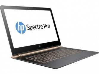 Laptop HP Spectre Pro 13 G1 13.3'', Intel Core i5-6200U 2.30GHz, 8GB, 256GB, Windows 10 Pro 64-bit, Negro/Oro 