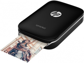 Impresora Fotografica HP Sprocket, Zero Ink, 313 x 400 DPI, Inalámbrico, Negro 