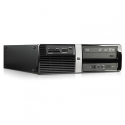 Computadora HP Pro 3000 SFF, Intel Pentium Dual-Core E6300 2.80GHz, 2GB, 320GB, Windows 7 Professional, Negro 
