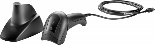 HP Z1Z36AA Lector de Código de Barras Lineal 1D - incluye Base y Cable USB 