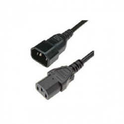 HPE Cable de Poder C13 Macho - C14 Hembra, 2 Metros, Negro 