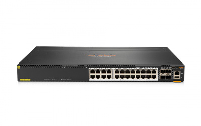 Switch Aruba Gigabit Ethernet 6300M, 24 Puertos PoE 10/100/1000 + 4 Puertos SFP, 880 Gbit/s, 32.000 Entradas - Administrable 