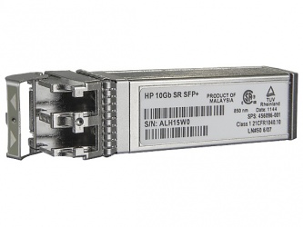 HPE Módulo Transceptor BladeSystem c-Class 10Gb SFP+ SR, 10000 Mbit/s, LC Multimodo, 850nm 