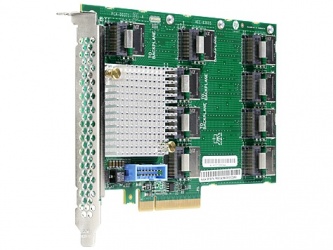 HPE Tarjeta PCI Express DL38X, 9x SAS Internos, 12Gb/s 