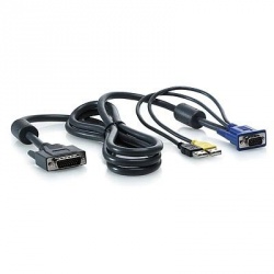 HPE Cable para Consola KVM 1x4, USB, 1.8 Metros 