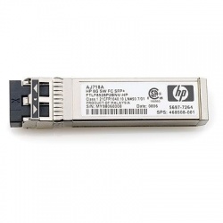 HPE Transceptor FC SFP+ de Onda Corta 8Gb, 1 Paquete 