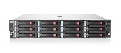 HPE StorageWorks D2600 con 12 Unidades de Disco Duro, 600GB 6G SAS de Puerto Doble 15.000RPM 7.2TB 