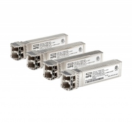 HPE Módulo Transceptor MSA 16Gb SFP+, 16000 Mbit/s, LC Multimodo, 850nm, 4 Piezas 