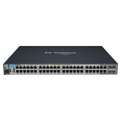 Switch HPE Gigabit Ethernet ProCurve 2910al-48G-PoE+, 10/100/1000Mbps, 48 Puertos, 16.000 Entradas - No Administrable 