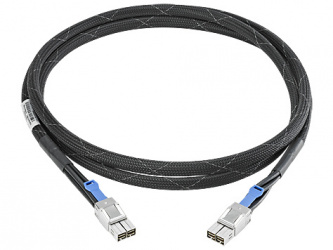 HPE Cable Stack Macho - Macho, 3 Metros, Negro, para 3800 Series 
