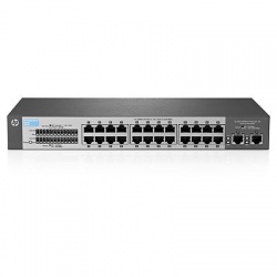 Switch HPE Fast Ethernet V1410, 10/100Mbps, 8.8Gbit/s, 24 Puertos + 2x Gigabit, 8192 Entradas – No Administrable 