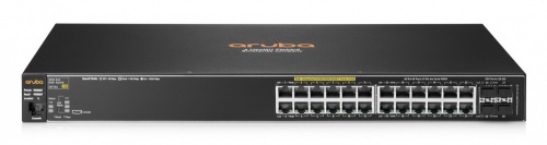 Switch HPE Gigabit Ethernet 2530-24G-PoE+, 24 Puertos 10/100/1000Mbps + 4 Puertos SFP , 56Gbit/s - Administrable 