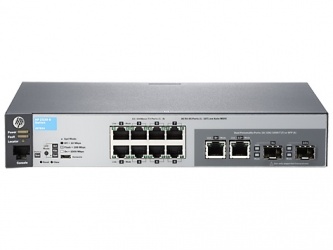 Switch HPE Fast Ethernet 2530-8, 8 Puertos 10/100Mbps + 2 Puertos SFP, 5.6 Gbit/s - Administrable 