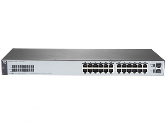 Switch HPE Gigabit Ethernet 1820-24G, 24 Puertos 10/100/1000Mbps + 2 Puertos SFP, 52 Gbit/s - Administrable 