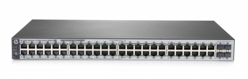 Switch HPE Gigabit Ethernet 1820, 48 Puertos 10/100/1000Mbps + 4 Puertos SFP, 104 Gbit/s, 16.000 Entradas - Administrable 