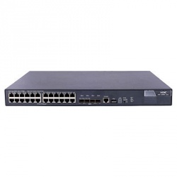 Switch HPE Gigabit Ethernet A5800-24G, 10/100/1000Mbps, 208 Gbit/s, 32.000 Entradas, 29 Puertos 