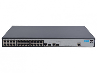 Switch HPE Fast Ethernet 1910-24-PoE+, 10/100Mbps, 8.8 Gbit/s, 24 Puertos, 8192 Entradas - Administrable 