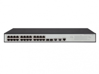 Switch HPE Gigabit Ethernet OfficeConnect 1950, 24 Puertos 10/100/1000Mbps + 2 Puertos SFP+, 128 Gbit/s, 16.384 Entradas - Administrable 