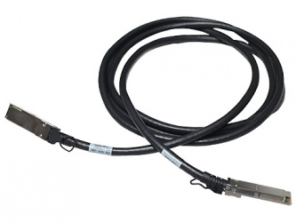 HPE Cable JH234A QSFP+ Macho - QSFP+ Macho, 1 Metro, Negro 