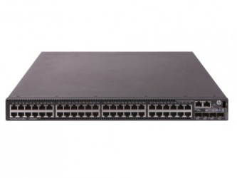 Switch HPE Gigabit Ethernet FlexNetwork 5130, 48 Puertos 10/100/1000Mbps + 4 Puertos SFP+, 216Gbit/s, 32768 Entradas - Administrable 