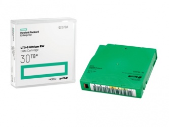HPE Cartucho de Datos LTO 8 Ultrium, 12TB/30TB, 960 Metros 