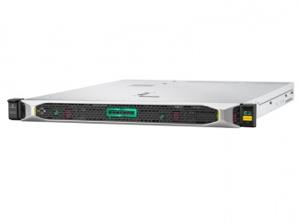 HPE StoreEasy 1460 NAS de 4 Bahias, 8TB (4x 2TB), máx. 32TB, Intel Xeon 3104 1.70GHz, SATA III, Negro/Plata ― Incluye Discos 