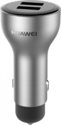 Huawei Cargador para Auto 2452312, 5V, 2x USB 2.0, Gris 