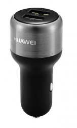 Huawei Cargador para Auto AP31, 24V, 2x USB 2.0, Negro/Gris 