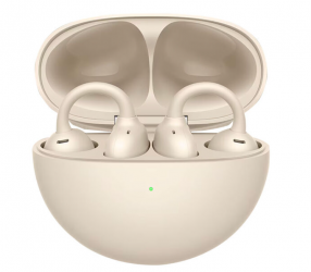 Huawei Audífonos Intrauriculares con Micrófono FreeClip T0017, Inalámbrico, Bluetooth, Beige 