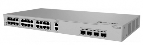 Switch Huawei S220S-26PN4JX, 2 Puertos Gigabit Ethernet 10/100/1000 22 x PoE+ 400W, 2 Puertos SFP+, 96 Gbit/s, 16000 Entradas, Administrado  