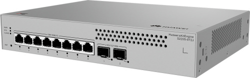 Switch Huawei S220S-8T2J, 8 Puertos Gigabit Ethernet 10/100/1000, 2 Puertos SFP, 26.78 Gbit/s, 16000 Entradas, Administrado 