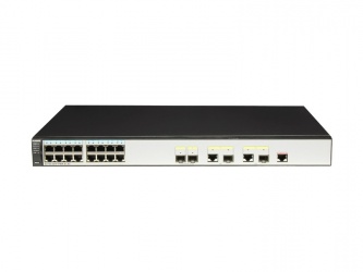 Switch Huawei Fast Ethernet S2750-20TP-PWR-EI-AC, 16 Puertos 10/100 Mbps + 2 Puertos SFP, 64 Gbit/s, 16000 Entradas - Administrable 
