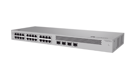 Switch Huawei S310S-24T4JX, 24 Puertos Gigabit Ethernet 10/100/1000, 2 Puertos SFP, 2 Puertos SFP+, 98 Gbp/s, 16000 Entradas, No Administrado  