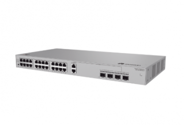 Switch Huawei S310S-26PN4JX, 26 Puertos Gigabit Ethernet 10/100/1000 24 x PoE+ 400W, 2 Puertos SFP, 2 Puertos SFP+, 98 Gbp/s, 16000 Entradas, Administrado  